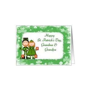  St. Patricks Day   Grandparents Card Health & Personal 