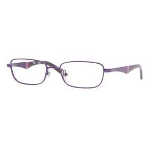 Ray Ban Junior RY1026 4010 Eyeglasses Dark Violet Demo Lens Frame Size 