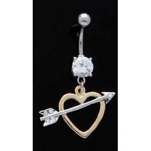  Gold Plated Belly Ring 
