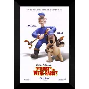  Wallace & Gromit Rabbit 27x40 FRAMED Movie Poster 2005 