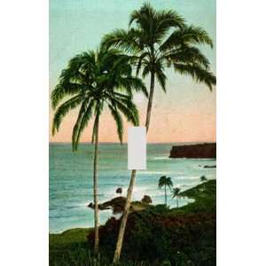  Beach Palm Trees Decorative Switchplate Cover