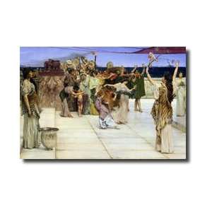  A Dedication To Bacchus 1889 Giclee Print