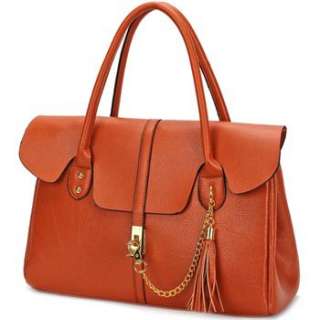 New Womans Pu Leather Handbags Tote Bags Purse E63  