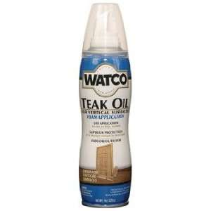  WATCO 250801 TEAK OIL FOAM STAIN 9 oz