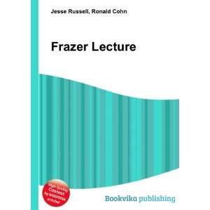  Frazer Lecture Ronald Cohn Jesse Russell Books