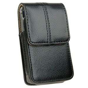  Sony Ericsson S302 Stitched Premium Vertical Leather Pouch 