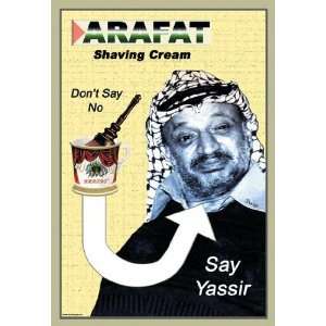 Exclusive By Buyenlarge Arafat Shaving Cream 20x30 poster  