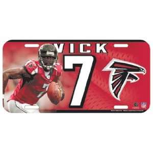   Michael Vick #7 High Definition License Plate
