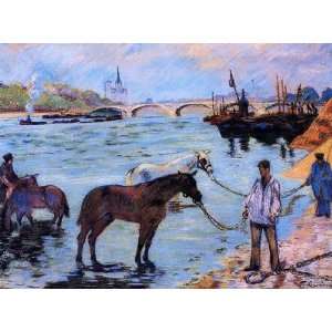    Le Quai de Bercy, By Guillaumin Armand 