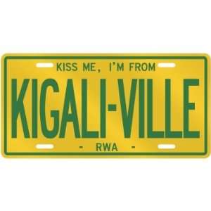   AM FROM KIGALI VILLE  RWANDA LICENSE PLATE SIGN CITY