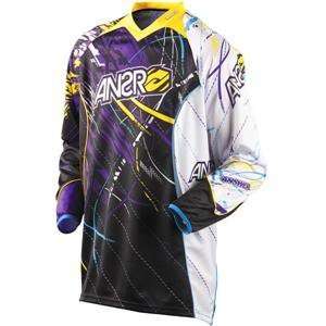 ANSWER JAMES STEWART JS COLLECTION WIRED MX DIRT JERSEY PURPLE/BLACK 