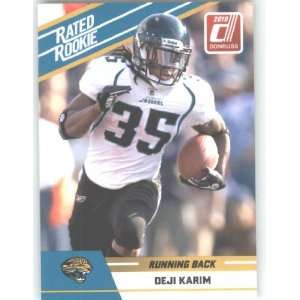  2010 Donruss Rated Rookies #26 Deji Karim   Jacksonville 