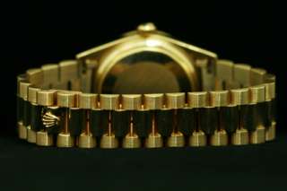 Mens Rolex 18K Gold Roman Dial President Watch  