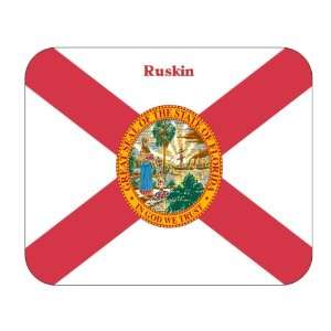 US State Flag   Ruskin, Florida (FL) Mouse Pad Everything 