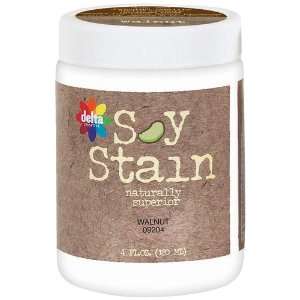  Plaid Delta 4 Ounce Soy Stain Naturally Superior Finish 