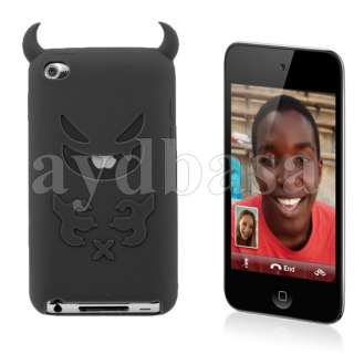 1PCS Demon Silicone Case Cover For iPod Touch 4 4G 4TH  