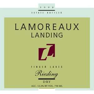  Lamoreaux Landing Finger Lakes Dry Riesling 2009 Grocery 