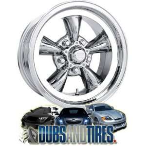   15x10 American Racing wheels wheels TORQ THRUST D Chrome wheels rims