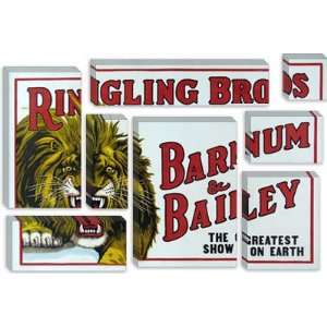  Ringling Bros and Barnum & Bailey Vintage Circus Poster 