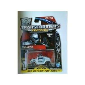  TRANSFORMERS RPMs Combat Series 2 Rollbar #03 of 04 Toys 
