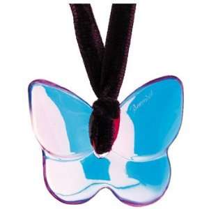  Baccarat Papillon Iridescent Parma Pendant