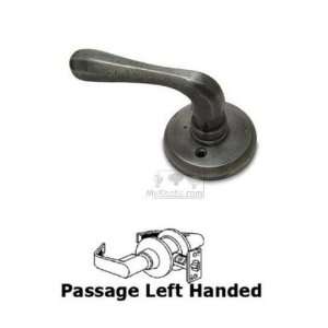    passage left handed flat sided lever with roun