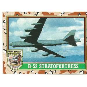 Desert Storm B 52 STRATOFORTRESS Card #25