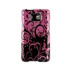  Durable Plastic Design Phone Protector Cover Case Purple 