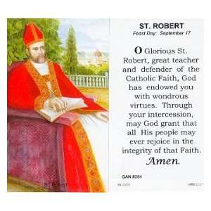 Robert Bellarmine Prayer Card 