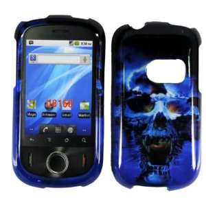  Hard Cool Blue Skull Case Cover Faceplate Protector for 