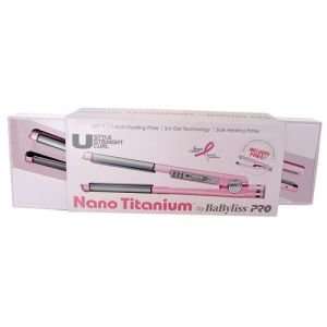   Nano Titanium 1 U Styler + 1 1/4 Pink Flat Irons #BABNTPKPP2 Beauty