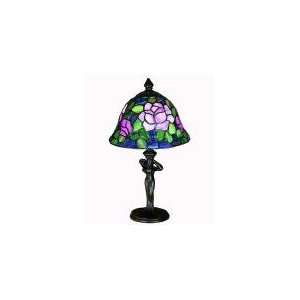  Rosebush Mini Table Lamp 12 H Meyda 26488
