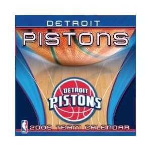 Detroit Pistons 2009 Box Calendar 