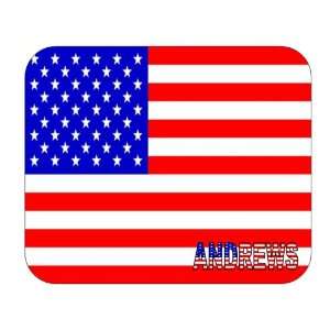  US Flag   Andrews, Texas (TX) Mouse Pad 