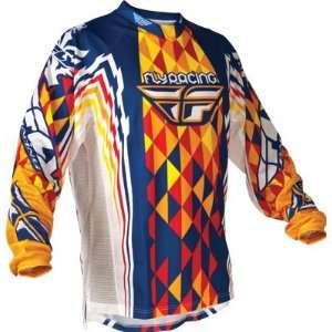    2012 FLY RACING YOUTH KINETIC JERSEY (MEDIUM) (DEVIANT) Automotive