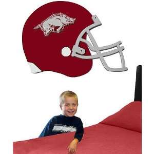   Arkansas Razorbacks 3D Football Helmet Art
