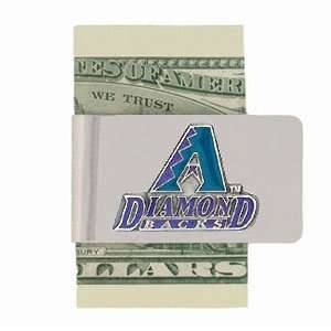 Diamondbacks Enameled Metal Money Clip/Card Holder   MLB Baseball 