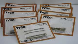 Tyco #414 Rail Joiners, New Old Dealer Stock   11 Sets of Joiners 