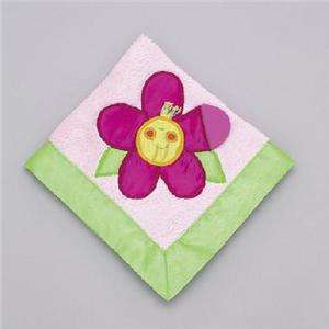 Mullins Square Flower Teether Blanket For Baby Girl NWT  