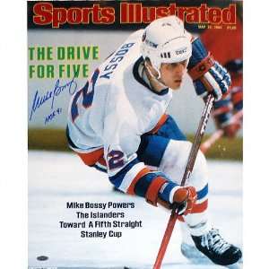 Mike Bossy New York Islanders   5/14/1984 SI Cover   Autographed 16x20 