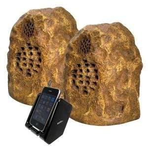   Rock Duo3 Audio Unlimited R 900 Mhz Wireless Outdoor Rock Speaker
