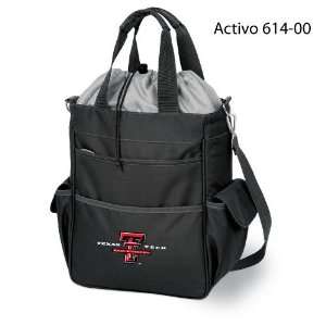 Texas Tech Digital Print Activo Insulated, multi pocket tote w/water 
