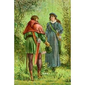  Robin Hood and Maid Marian   Poster (12x18)