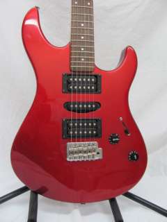 Yamaha RGS 121 Metallic Red Electric Guitar   Six String with HSH 