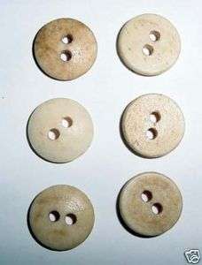 Button Bone Button 5/8 18th century Reproduction 12  