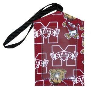   State Bulldogs Luggage Tag by Broad Bay