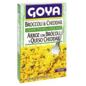 Goya Broccoli and Cheddar Rice 8 oz Grocery & Gourmet Food