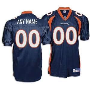  Broncos Reebok NFL Personalized Authentic Jersey   Mens 