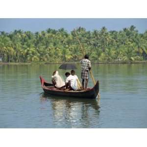  Canals and Rivers Used as Roadways, Ferry on Backwaters 