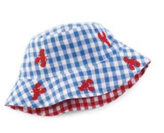    Mud Pie Boathouse Baby Little Pincher Reversible Hat Clothing